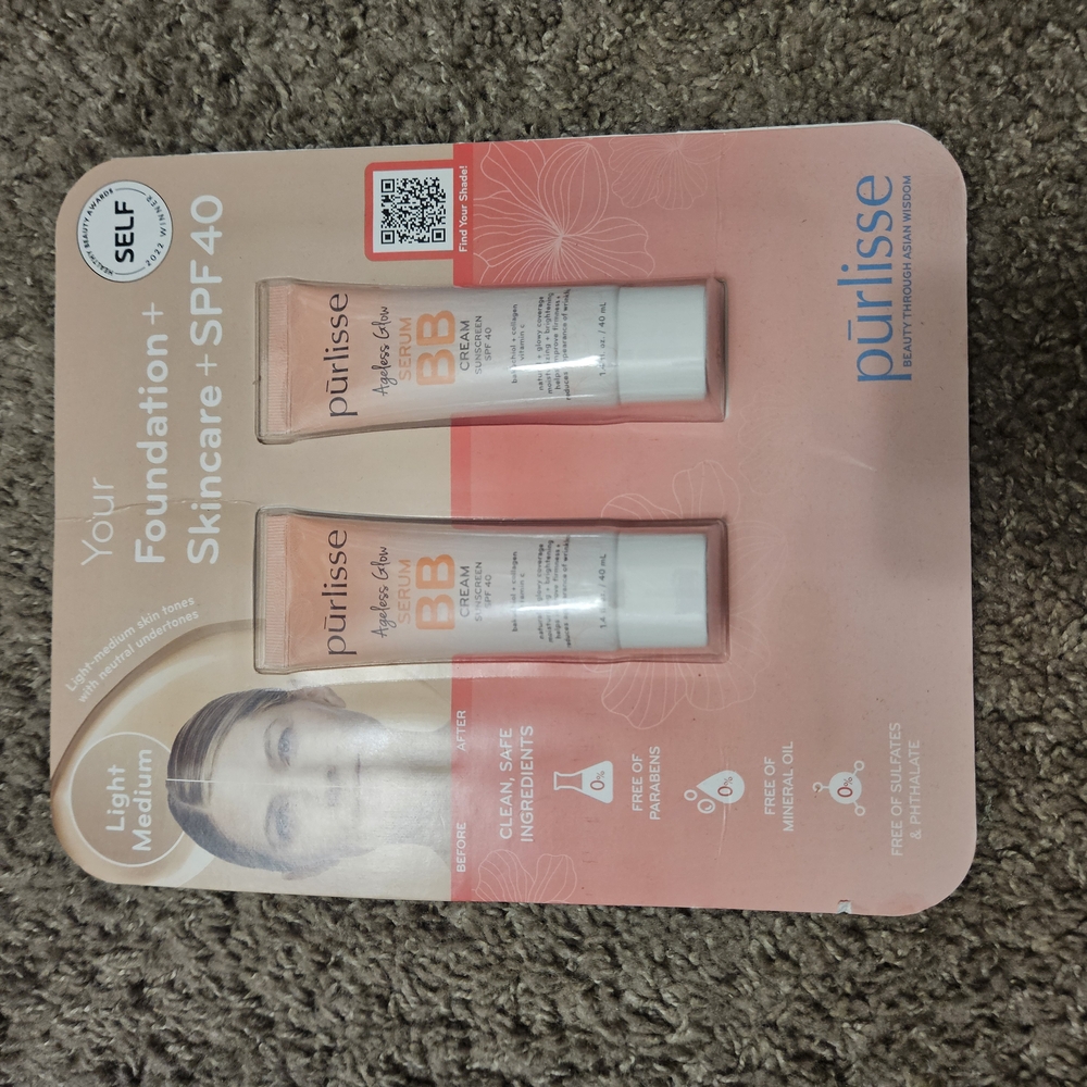 Purlisse BB Cream Set with SPF 40